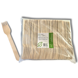 Widelec Drewniana LOVE NATURE 160mm x 100szt/ op | Dia Go size LOVE NATURE 160mm x 100szt/ op (20op/ krt)