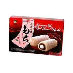 Mochi w rolce o smaku czerwonej fasoli z kremem SZU SHEN PO 150g | Mochi Dau Do Nhat Ban SZU SHEN PO 150gx24szt/krt(690-4)